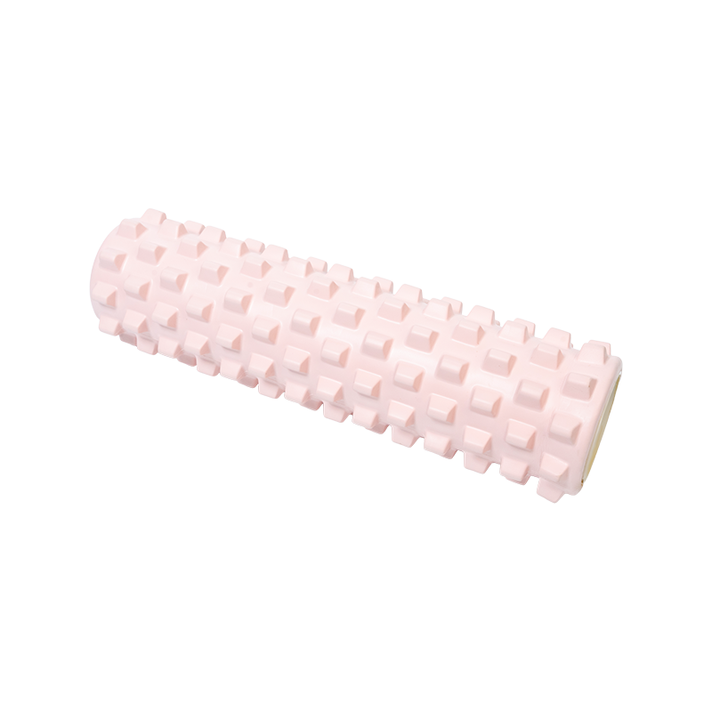 고강도 늑대 이빨 울퉁불퉁한 심부 조직 마사지 폼 롤러 - 14x45cm(근육 회복)